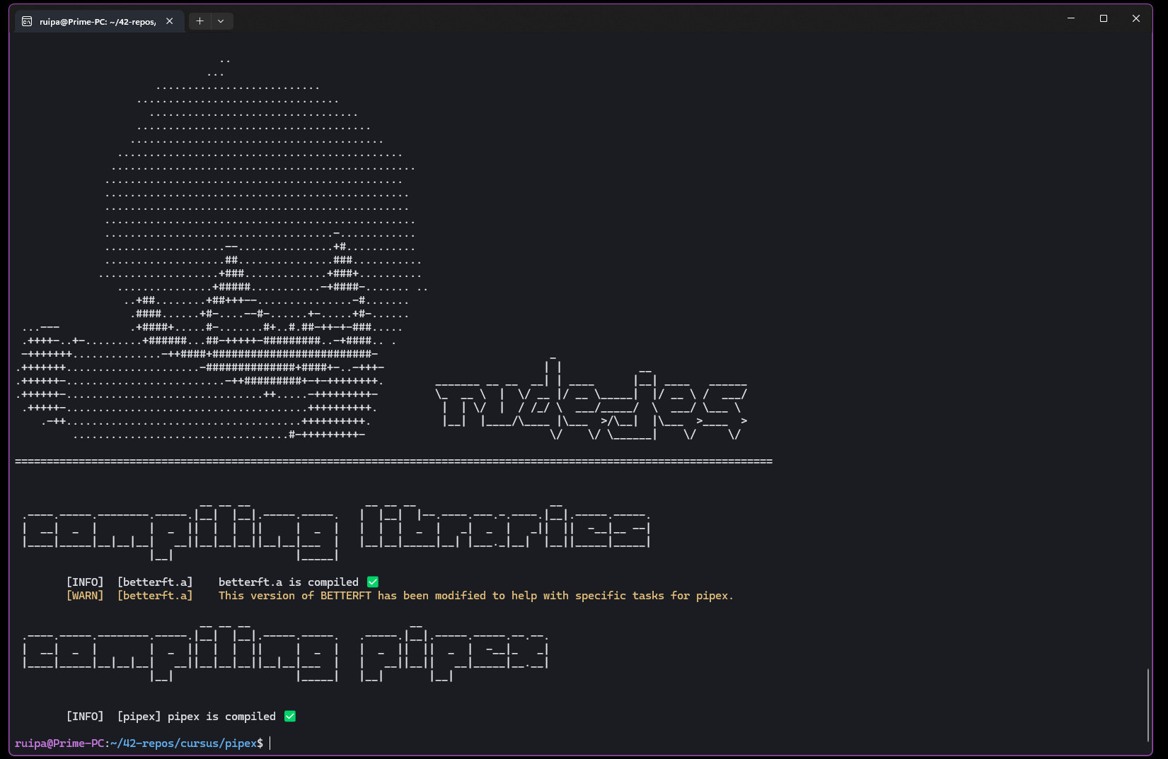 42 Repos screenshot
