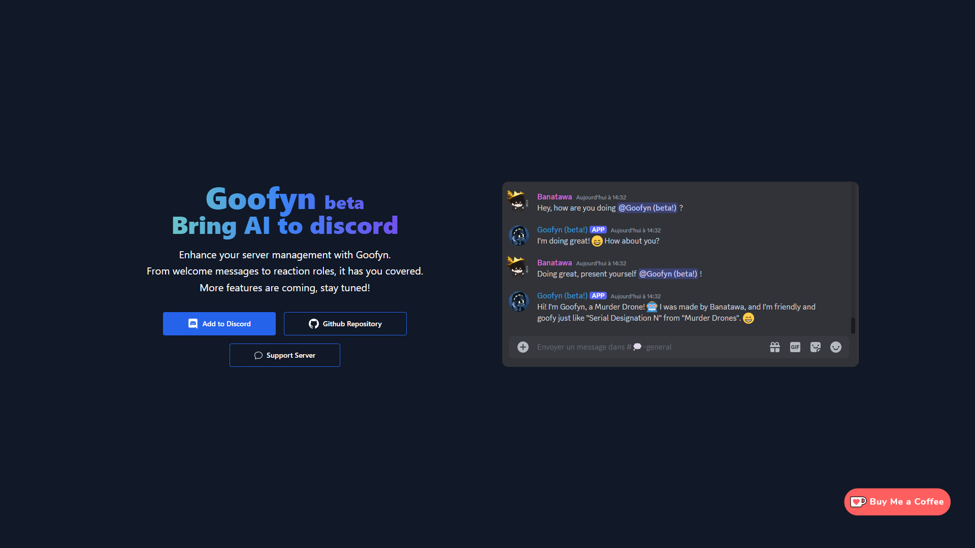 Goofyn screenshot